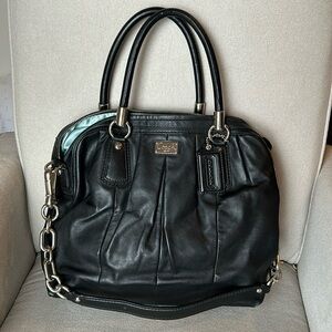 coach black handbag